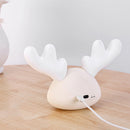 Colorful USB LED Night Light Cartoon Deer Lamp for Children Christmas