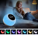 UMIDIGI Uwake Wireless bluetooth Speaker Portable Colorful LED Loudspeaker Stereo Music Surround Alarm Clock Night Light