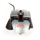 AJazz GTX 4000DPI USB Wired RGB Backlit Ergonomic Optical Gaming Mouse with Adjustable Wrist Pad