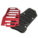 1 Set 3Pcs Non-slip Footrests Aluminum Alloy Car Foot Treadle Pedals Cover Pad
