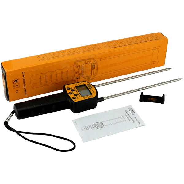 SMARTSENSOR AR991 Digital Grain Moisture Meter for Corn Wheat Rice Bean Wheat Flour Fodder Rapeseed