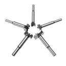 Drillpro 5Pcs 15-35mm Forstner Drill Bits Set Hinge Hole Cutters Wood Working Hole Saw Cutters