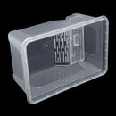 S/M/L Reptile Turtle Plastic Clear Breeding Feeding Box Aquarium Tank Platform Fish Feeder