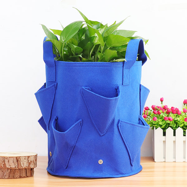 Potato Strawberry Plant Grow Bags Planter Balcony Planting Grow Box  Herbs Vegetables Flower Pot