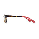 Near Far Dual Use Presbyopic Glasses Tortoiseshell Red Leg for Men and Women with Anti blue light Comfortable Resin Presbyopic Glasses Reading Glasses  Multi Focus Intelligent High Grade Portable