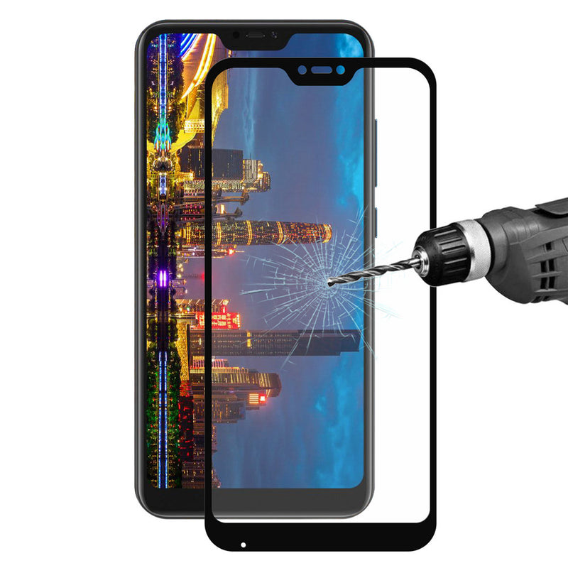 Enkay Anti-explosion Full Cover Tempered Glass Screen Protector for Xiaomi Redmi 6 Pro / Mi A2 Lite