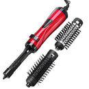 2 in 1 Hair Curler Brush Auto Hot Salon Styling Rod Dryer Roller Rotating Wand
