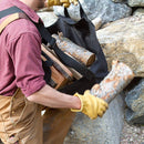 Outdoor Portable Firewood Log Carrier Bag Camping BBQ Wood Holder Storage Pouch Tote Organizer