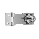 2.5/3/4 Inch Garage Shed Gate Door Hasp Lock Staple Security Key Locking