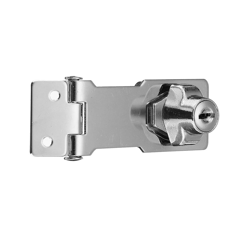 2.5/3/4 Inch Garage Shed Gate Door Hasp Lock Staple Security Key Locking