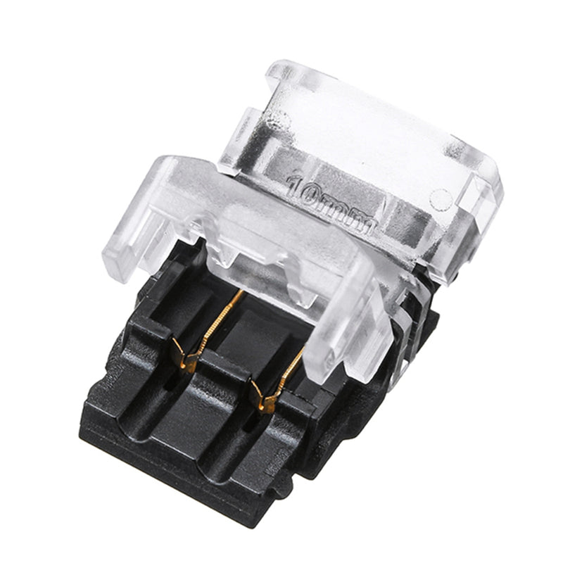 10PCS 2Pin 10mm Connector + 5M Extension Cable Wire for Single Color LED Strip Light