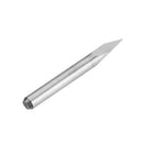 Drillpro 10pcs 3.175mm Shank 45 Degree 0.1/0.2/0.3mm Tip Tungsten Steel Engraving Bit CNC Tool