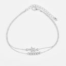 Stylish Pineapple Star Multilayer Womens Anklets Beads Personality Anklet Bracelets for Women