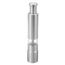 Stainless Steel Thumb Push Salt Spice Sauce Pepper Grinder Mill Muller Stick Tool Picnic BBQ
