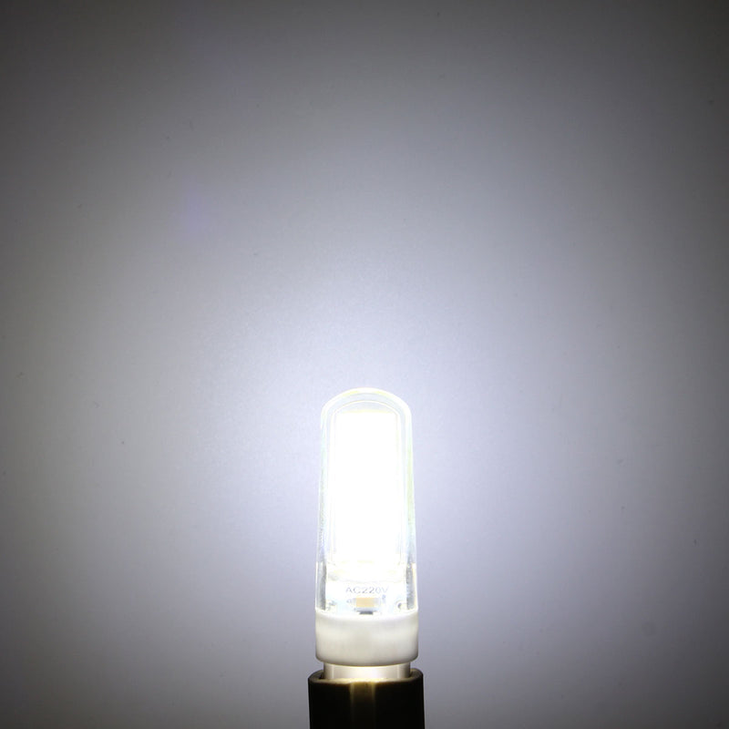 G9 LED 3W Pure White Warm White COB LED PC Material Light Lamp Bulb AC220V