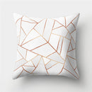 Colorful Geometric Pattern Cotton Linen Throw Pillow Cushion Cover Car Home Sofa Pillow Case