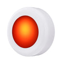 6 LED Puck Lights Under Cabinet Light Wireless Battery Powered 2 Remote Controls