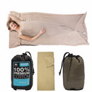 Naturehike NH15S012-D Outdoor Cotton Sleeping Bag Portable Ultralight Envelope Single Sleeping Bag