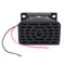Black DC 9-48V Car Motorcycle Vehicle Reversing Horn Back-up Alarm 115dB