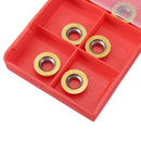 10pcs RPMT10T3MO Carbide Insert Carbide Cutter Turning Tool Holder Inserts