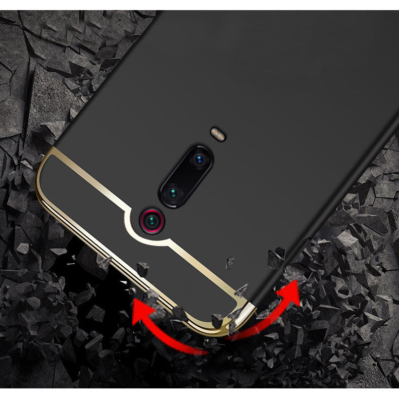 Bakeey Ultra-thin 3 in 1 Plating Frame Splicing PC Hard Protective Case For Xiaomi Mi9T / Mi 9T / Xiaomi Redmi K20  / Redmi K20 PRO