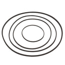 50pcs 40-130mm Mix Cassette Tape Machine Belt Assorted Common Belt