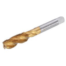 Drillpro M12-20 HSS Titanium Coated Screw Tap Metric Spiral Fluted Machine Screw Hand Tap