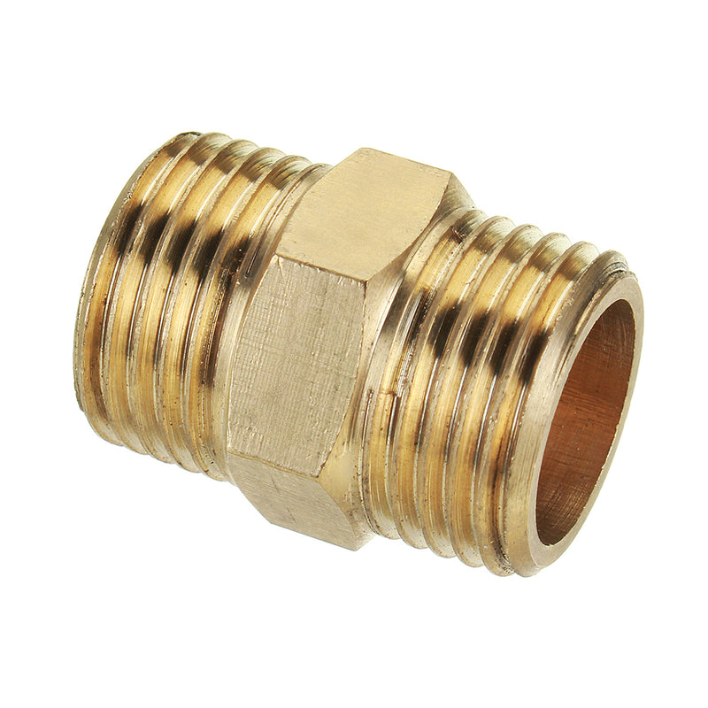 TMOK DN15 1/2 Inch Quick Connector Straight On Fitting Joint Brass Pipes Fittings