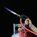 IPRee Liquefied Gas Flamethrower Torch Cooking Stove Burner Soldering Butane Lighter Welding
