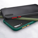 Bakeey Armor Shockproof Anti-fingerprint Matte Translucent Hard PC&Soft TPU Edge Protective Case for Xiaomi Mi9 Mi 9 Lite / Xiaomi Mi CC9