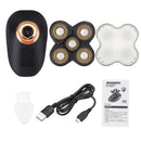 Display Wet&Dry Rechargeable Electric Bald Shaver USB Cordless Bald Head Grooming Clipper Hair Trimmer