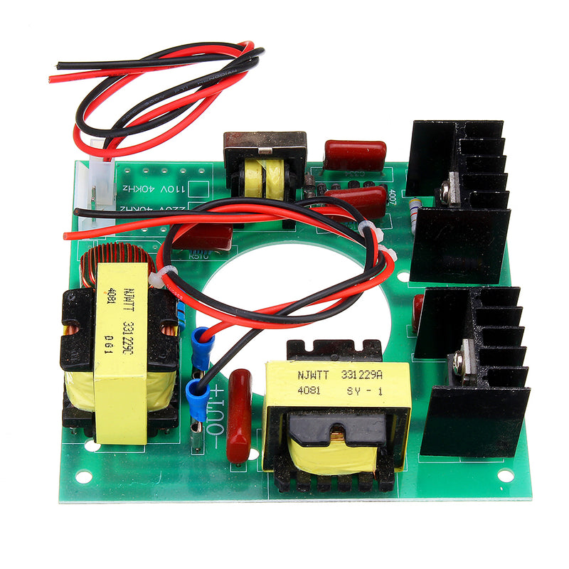 220V 50W Ultrasonic Generator Power Supply Module + 1pc 40K Ultrasonic Transducers Vibrator