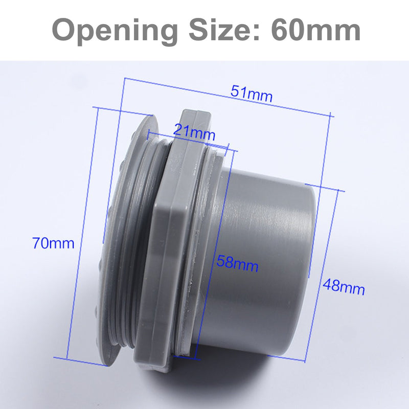 60/75mm Round Air Outlet Vent For RV Bus Boat Yacht Air Conditioner Replacement Accessories