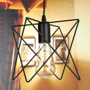 3 In 1 Metal Vintage Ceiling Light Pendant Lamp Cage Lampshade Fixture Chandelier Indoor Lighting