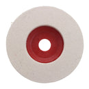 3pcs 100mm 4 Inch Wool Buffing Angle Grinder Wheel Felt Polishing Disc Pad Polishing Wheel