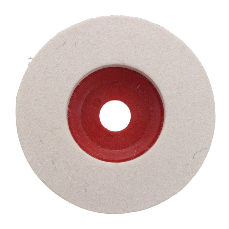 3pcs 100mm 4 Inch Wool Buffing Angle Grinder Wheel Felt Polishing Disc Pad Polishing Wheel