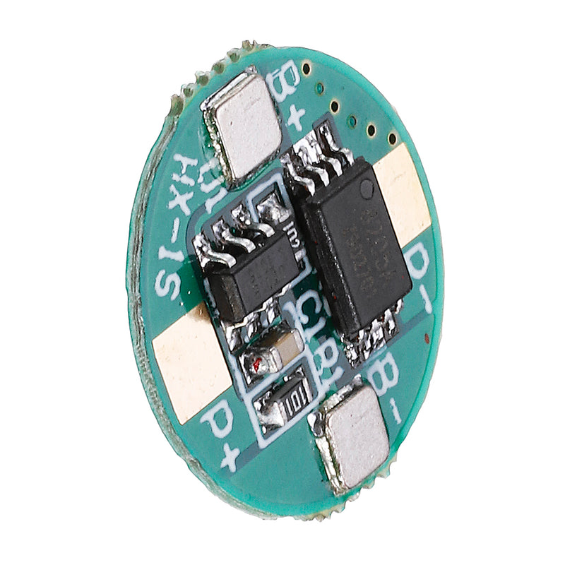 5pcs 1S 3.7V 18650 Lithium Battery Protection Board 2.5A Li-ion BMS with Overcharge and Over Discharge Protection