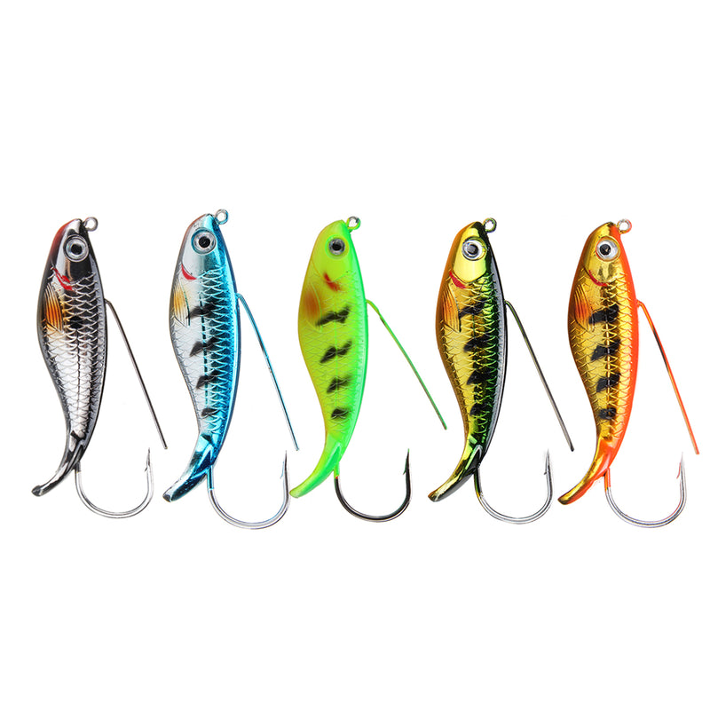 8.5cm/ 21.5g Spoon Minnow Saltwater Anti-hitch Crankbait Snapper Hard Bait Wobblers Fishing Lure