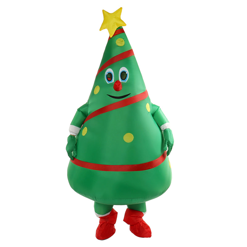 Costume Christmas Tree Inflatable Adult Halloween Party Fancy Dress Mens Prop Decorations