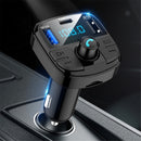 BT29 Bluetooth 5.0 Car Kit Wireless FM Transmitter Dual USB Fast Charger Audio Mp3 Player With TF Slot Type-C Port