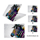 Laptop Skin Stickers Waterproof Frosted Multiple Colour For Xiaomi Air 12.5 inch Notebook With A B C Three Sides