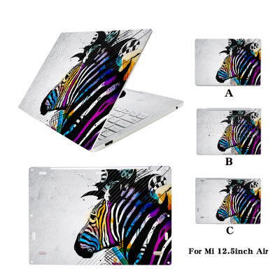 Laptop Skin Stickers Waterproof Frosted Multiple Colour For Xiaomi Air 12.5 inch Notebook With A B C Three Sides