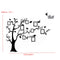 2.5M Removable Memory Tree Picture Frames Wallpaper Photo Wall Stickers Decor Bird Room Wall Black