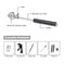 High Pressure mini Air Inflator 210 PSI Portable Pump for Xiaomi Ninebot Lime Bird Scooter Bicycle Ball