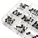 5 x 300pcs 15 Values Transistor Assorted Kit TO-92 S9012 S9013 S9014 S8050 S8550 2N3904 2N3906 BC327
