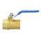 TMOK 1/2" 3/4" 1" Brass Ball Valves Two Piece Inline Lever Handle BSP Female Thread