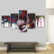 5Pcs Abstract Couple Canvas Print Paintings Pictures Home Wall Art Decor Unframed