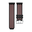 KALOAD Silicone Smart Watch Bracelet Band Adjustable Strap Replacement Belt Breathable For Fitbit Io