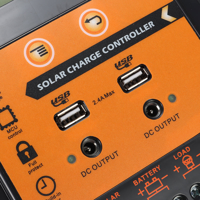 MPPT 30A/50A/70A Solar Panel Controller Solar Charge Controller Battery Regulator Solar Panel Charging Controller