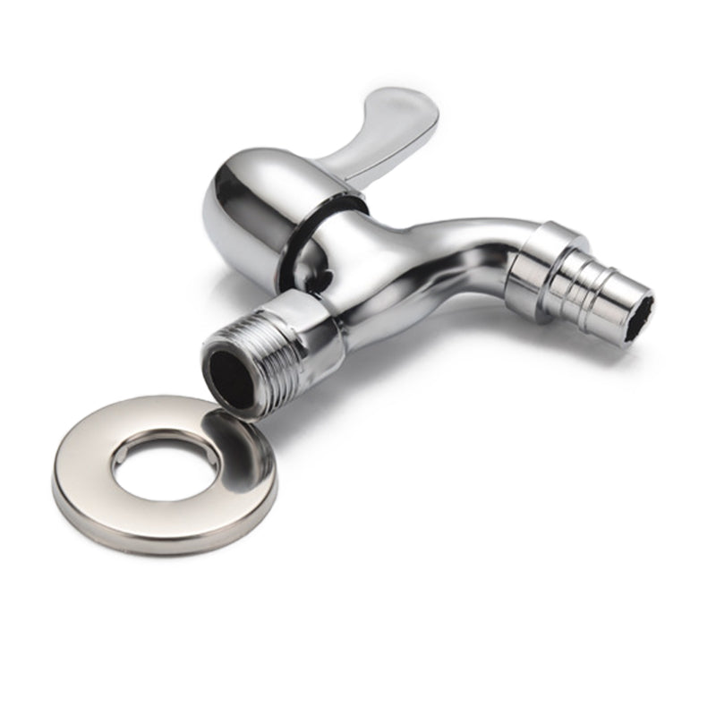 Washing Machine Single Handle Cold Water Faucet  Stainless-Steel Wall-mounted Mop Pool Sink Tap
